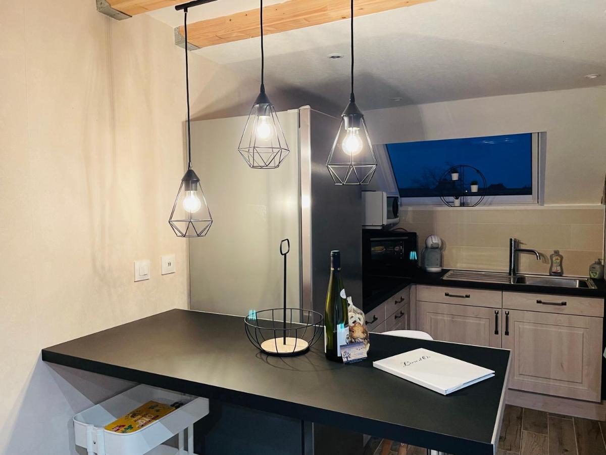 Le Nid d'Amour 2pers / wifi / sauna Houssen Extérieur photo